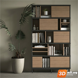 Bookcase Skp Files